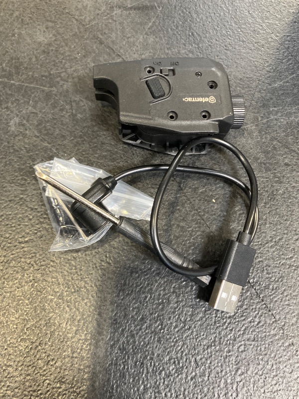 Photo 1 of DEFENTAC 350lm Green Pistol Laser Light Combo is Solely Compatible with Glock G26/G27/G28/G33/G39, NOT Fit for Other Pistols, Magnetic Rechargeable,
