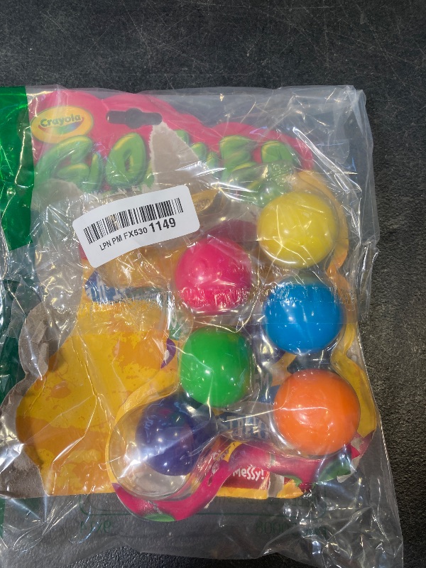 View 2 of Crayola Globbles Fidget Toy (6ct), Sticky Stress Ball for Adults & Kids, Squishy Balls, Calming Sensory Gifts for Stress Relief