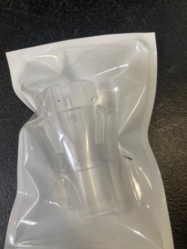 Photo 1 of AirMini Hose Adapter – CPAP Tubing Connector Compatible with ResMed AirMini Travel Device, Universal AirMini CPAP Accessory for Standard Mask (Clear)