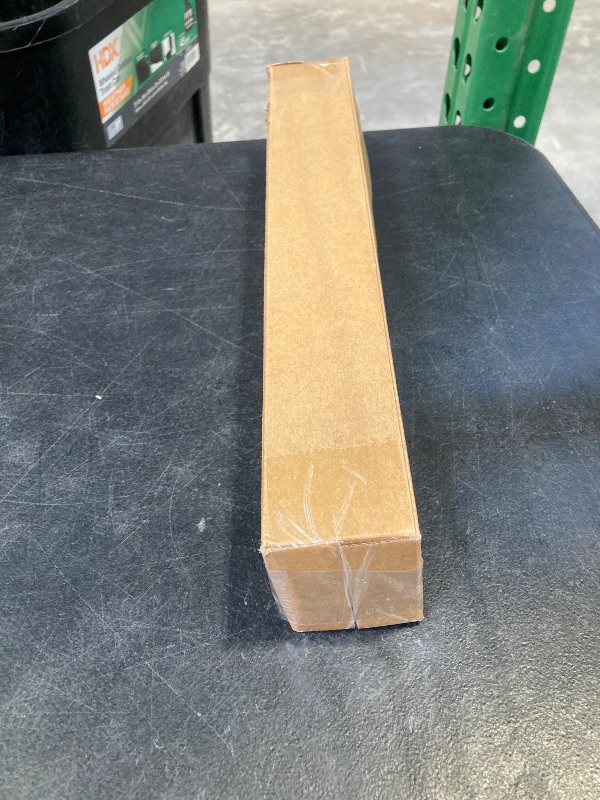 Photo 1 of ENJOYBASICS No Drill Curtain Rods for Window 28 to 60 Inches, 5/8 Inch Diameter Renter Friendly Drapery Rod with Adhesive Brackets without Drilling, Adjustable from 27 to 65 Inches, Bronze