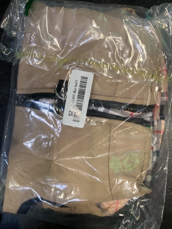 Photo 1 of Dog Coats Warm Winter Dogs Jacket Pet Jackets Puppy Cold Weather Coat Pet Clothes for Small Dog, Khaki, X-Large