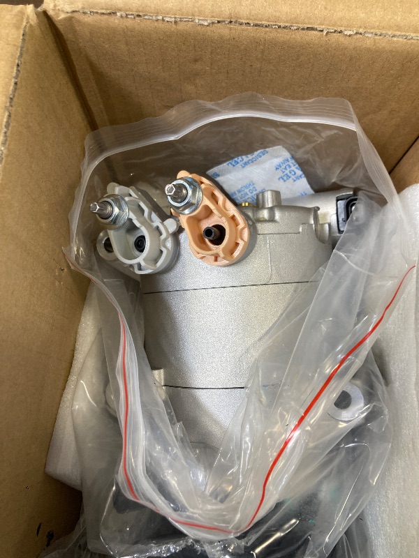 Photo 1 of Air Conditioner AC Compressor with A/C Clutch Fit for Ford Escape 1.6L 2013-2016, Escape 1.5L 2017-2019, fit for Ford Transit 1.6L 2014-2016, CO 29113C