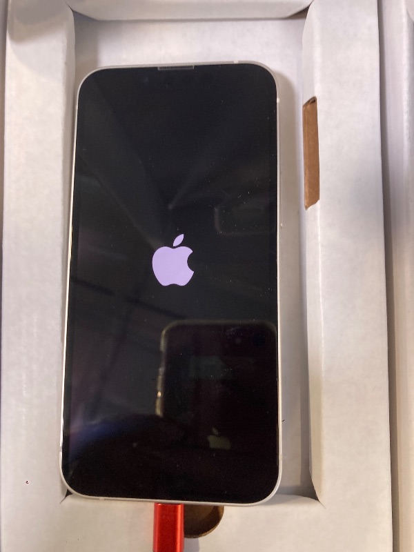 Photo 1 of Apple iPhone 13 Mini, 256GB, Starlight - Unlocked (Renewed Premium)