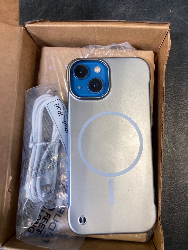 Photo 1 of Apple iPhone 13, 128GB, Blue - Unlocked (Renewed)