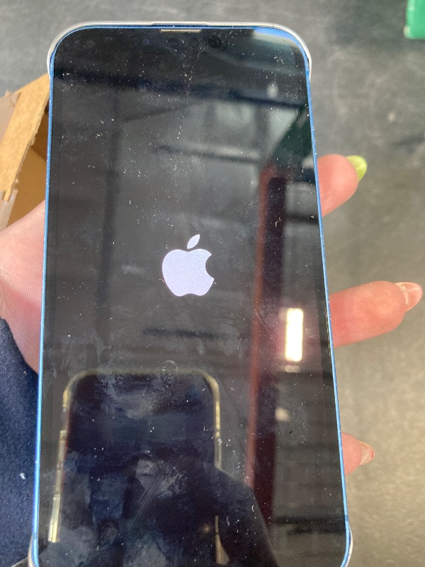 Photo 1 of Apple iPhone 13, 128GB, Blue - Unlocked (Renewed)