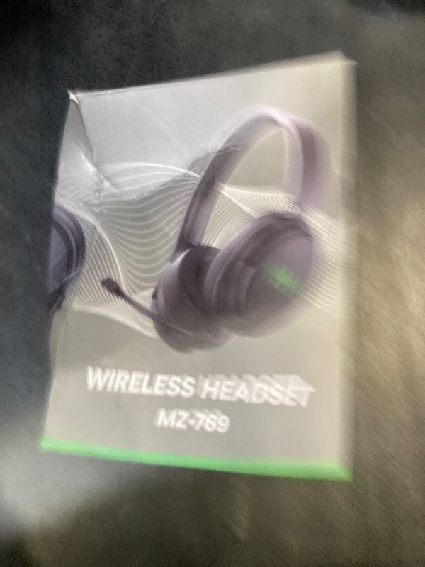 Photo 1 of BETMI Wireless Gaming Headset for Xbox One Series X/S, 7.1 Surround Sound, 2.4GHz/Bluetooth 5.2 Headphones with Detachable AI+ENC Noise Cancelling Mic, LED Light, 40mm Drivers, Mute Button (Black)