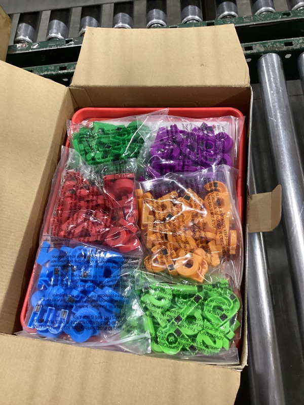 Photo 1 of hand2mind Alphabet Word Work Small Group Set, Lowercase Magnetic Letters, Magnetic Letter Trays, Phonics Manipulatives, Phonemic Awareness Activities, Science of Reading Classroom Materials (Set of 6)