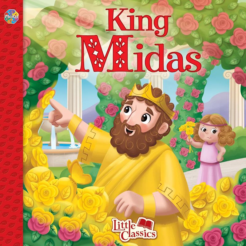 Photo 1 of Phidal King Midas Little Classics - Stories for kids, 24-page storybook Paperback – Picture Book, April 1, 2017
