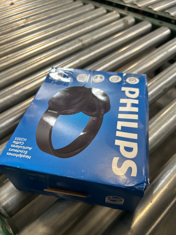Photo 1 of Philips Over Ear Wired Stereo Headphones for Podcasts, Studio Monitoring and Recording Headset for Computer, Keyboard and Guitar with 6.3 mm (1/4") Add On Adapter