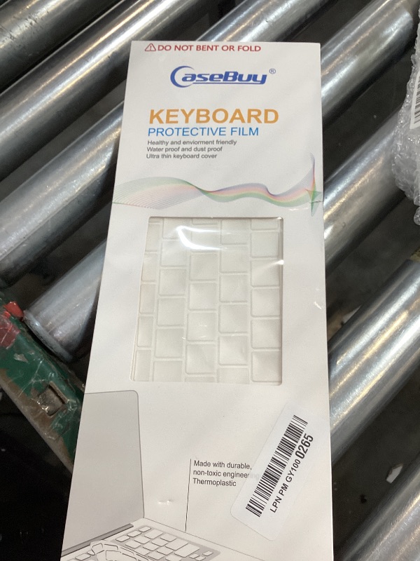 Photo 1 of CaseBuy Clear Ultra Thin Keyboard Cover for 2023-2019 Microsoft Surface Laptop 6, 5, 4, 3, 13" & 15" Touchscreen Keyboard Protector Skin (Not Fit 2024-2025 Surface Laptop 7 13.8 & 15")