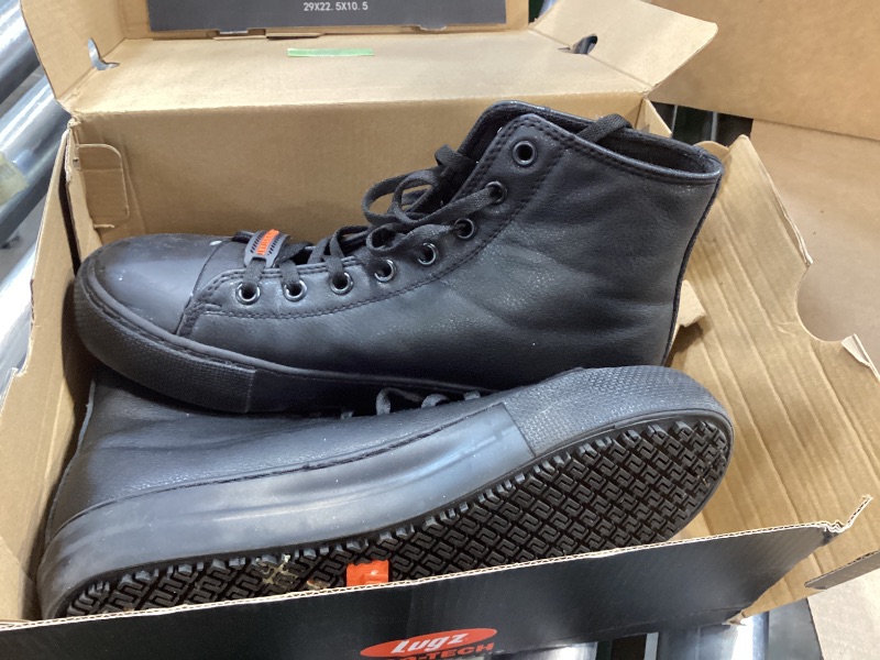 Photo 1 of Lugz Women's Stagger Hi Slip-Resistant Work Shoe, Black, 8 M US