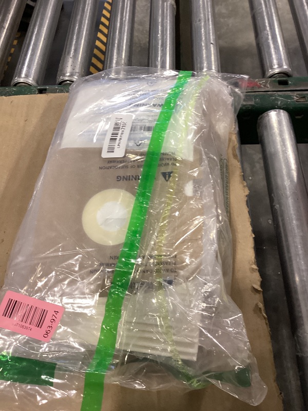 Photo 1 of 20 Pack Style MM Vacuum Bags Compatible with Eureka Style MM Eureka Mighty Mite 3670 and 3680 Series Canister Vacuums, Replaces Part # 60295, 60295A, 60295B 60295C, 60296 & 60297A
