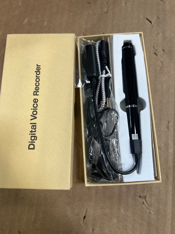 Photo 1 of 64GB Digital Voice Recorder, Loan Chiangmai with AI-Intelligent Noise Reduction - Voice Activated Sound Audio Tape Recorder Device for Lectures, Meetings, Work, Interviews