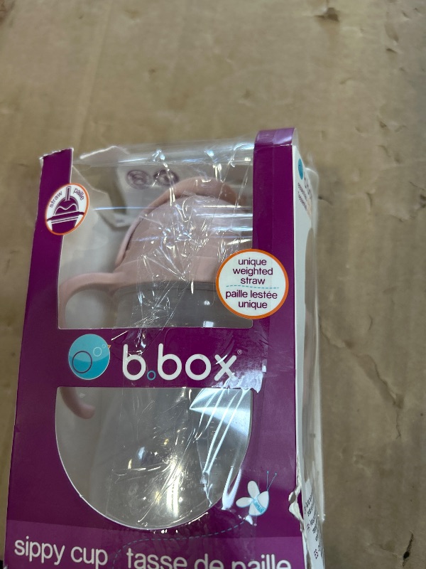 Photo 1 of b.box Sippy Cup with Weighted Straw, Leak & Spill Proof, Easy Grip, BPA Free, Dishwasher Safe, Sip from Any Angle. Ideal for Babies 6m+ to Toddlers. (Blush, 8oz)