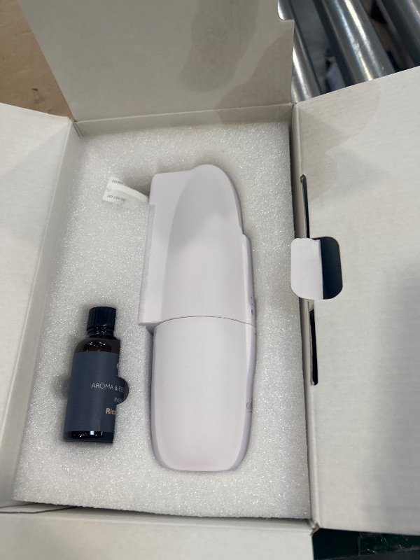 Photo 1 of Plug in Scent Diffuser, OliveTech Waterless Essential Oil Diffuser, Cover Up to 500 Sq. Ft., Hotel Collection Diffuser, Aromatherapy Diffusers for Home, Office, 1 x 30ml Essential Oil Included
