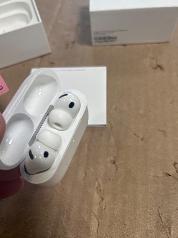 Photo 1 of Apple AirPods Pro 3 Wireless Earbuds, Active Noise Cancellation, Live Translation, Heart Rate Sensing, Hearing Aid Feature, Bluetooth Headphones, Spatial Audio, High-Fidelity Sound, USB-C Charging