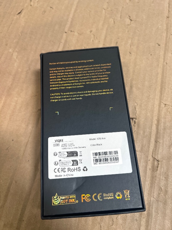 Photo 1 of viqee 12+512GB Unlocked Android Smartphone 6.9" HD Display, 4500 mAh Battery, 21+8 MP Dual Camera, Dual-SIM, Face ID & OTG – No Contract