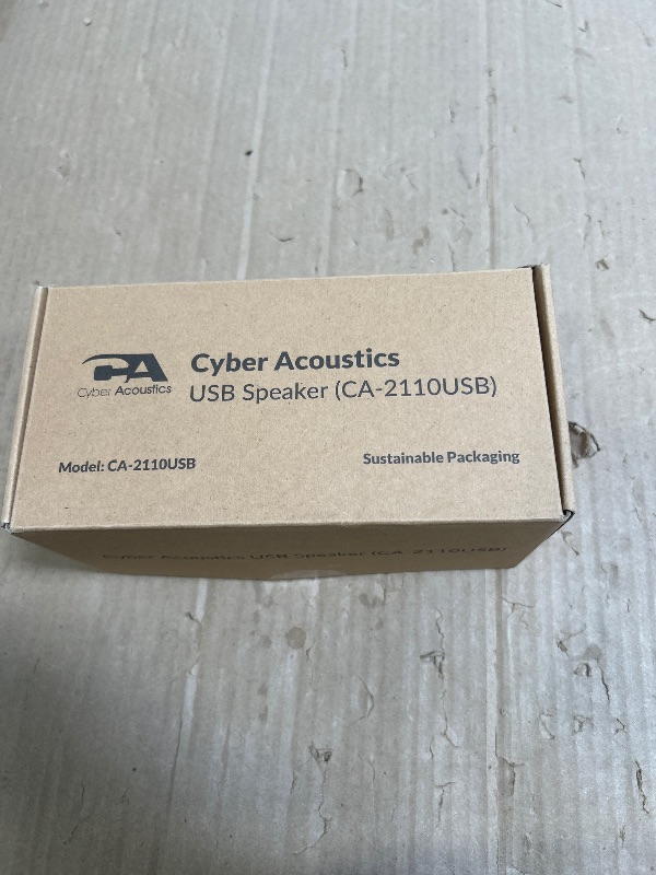 Photo 1 of Cyber Acoustics CA-2110USB 2.0 Speaker System - 10 W RMS