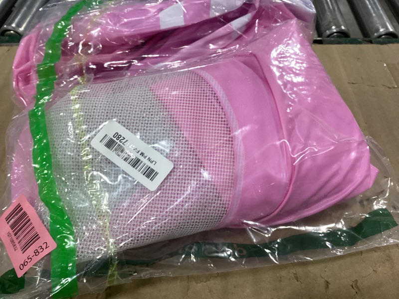 Photo 1 of Sloosh Inflatable Pool Floats Chair - River Tube Pool Floaties Sofa with Big Backrest, Lounge Above Water Floating Chair Mesh Bottom Swimming Pool Party Toys Lounger Lake Raft for Adults (Pink White)