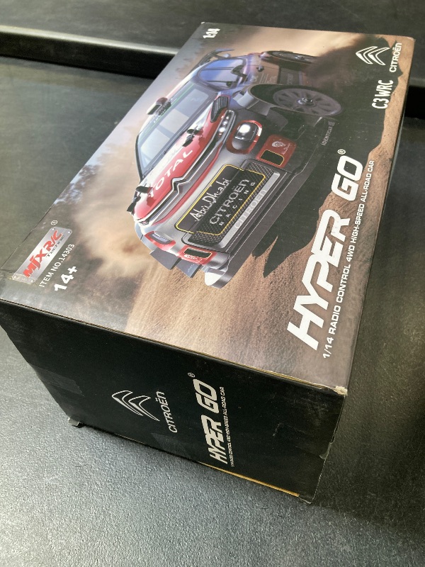 Photo 1 of MJX Hyper GO 14303 1/14 Citroen C3 Fast RC Cars for Adults, Max 40mph Brushless RC Drift Car with Gyro, 4WD RTR High Speed RC Rally Car, 2 of 2000 mAh Drifting RC Remote Control Car for Adult