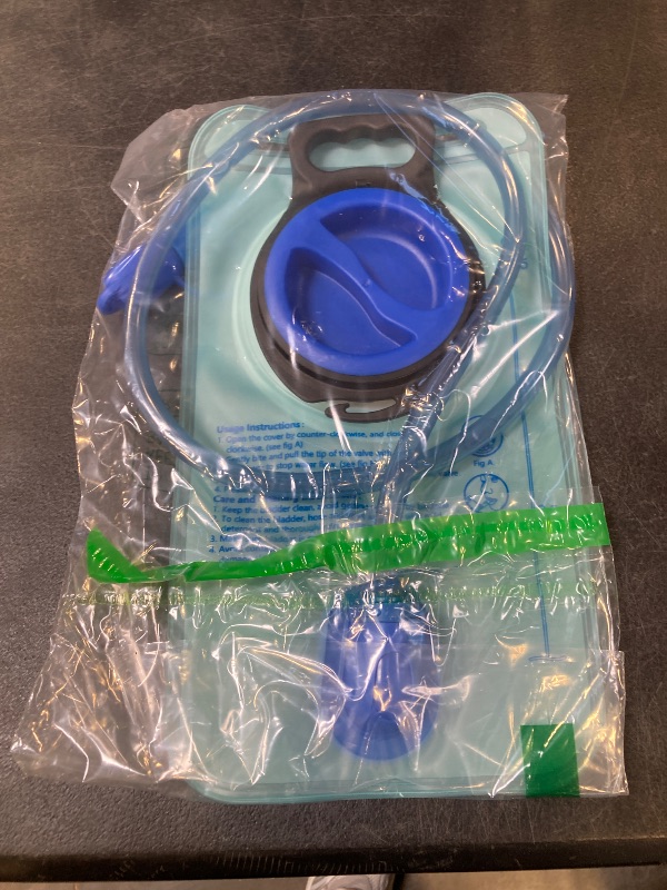Photo 1 of Mdvora 1.5L/2L/2.5L/3L Hydration Bladder, Large Opening Water Storage Bladder Bag, for Cycling Hiking Camping(2L,1 Pack)