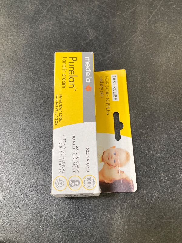 Photo 1 of Medela Purelan Lanolin Nipple Cream, Fast Relief for Sore Nipples & Dry Skin During Breastfeeding, Safe for Breastfeeding Baby, Natural, Hypoallergenic, Fragrance-Free, 37g