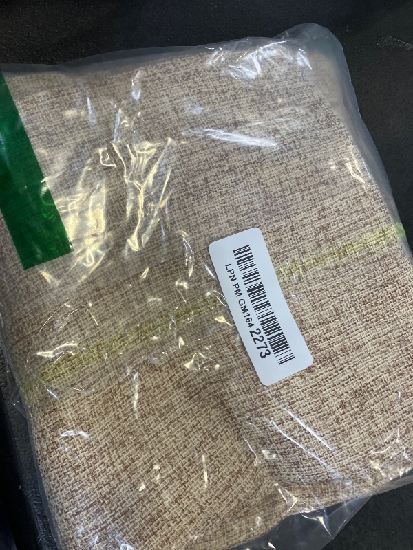 Photo 1 of ZeeMart Burlap Style Farmhouse Table Runners 60 Inches Long, Beige Rustic Woven Dining Table Runner for Everyday Use, 14x60 Inches, Oatmeal Beige