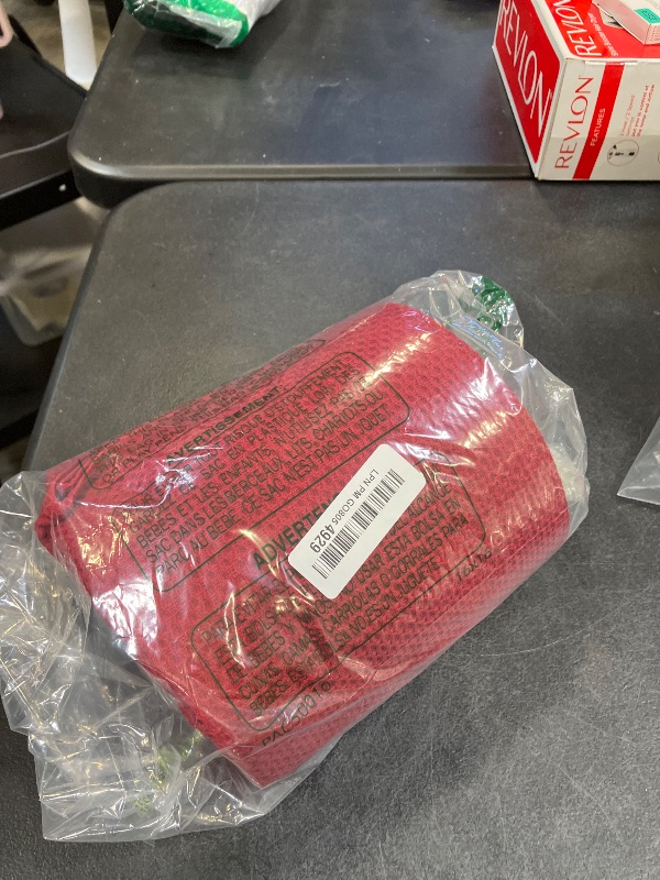 Photo 1 of Homaxy 100% Cotton Waffle Weave Kitchen Dish Towels, Ultra Soft Absorbent Quick Drying Cleaning Towel, 13 x 28 Inches, 6-Pack, Burgundy