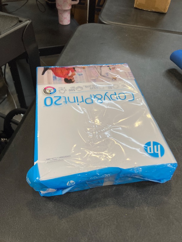 Photo 1 of HP Printer Paper | 8.5 x 11 Paper | Copy &Print 20 lb | 1 Ream Case - 500 Sheets| 92 Bright | FSC Certified | 200060