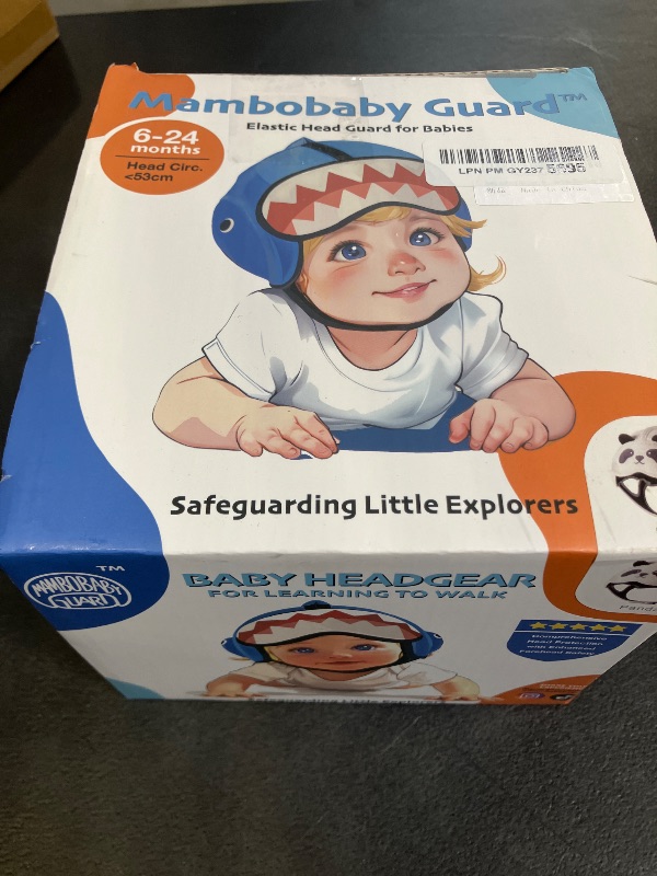 Photo 1 of Baby Safety Helmet, Breathable Baby Head Protector for Crawling and Walking, Infant Soft Helmet, Anti-Collision, Ultra-Lightweight, Expandable and Adjustable Age 6m-24m (Raccoon-Brown)