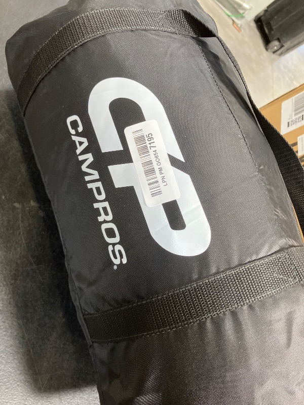 Photo 1 of ITEM IS MISSING PARTS. UNSURE WHAT PARTS ARE MISSING---------------------------------------.CAMPROS CP 4 Person Camping Tent, Waterproof Dome Tent with Rainfly, Easy Setup Portable Tent with Mesh Window & Carry Bag for Hiking