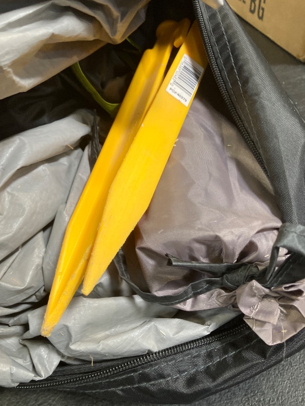 Photo 1 of ITEM IS MISSING PARTS. UNSURE WHAT PARTS ARE MISSING---------------------------------------.CAMPROS CP 4 Person Camping Tent, Waterproof Dome Tent with Rainfly, Easy Setup Portable Tent with Mesh Window & Carry Bag for Hiking