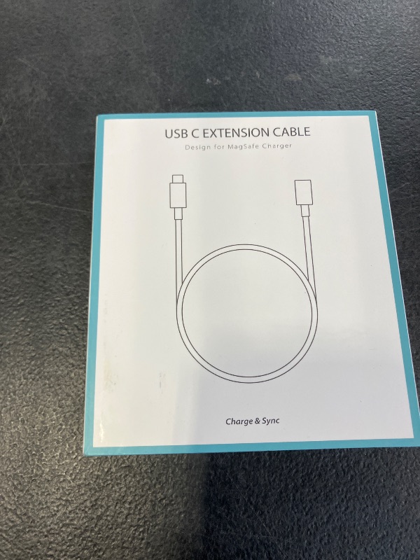 Photo 1 of CONMDEX USB C Extension Cable for Mag Safe Charger PS5 Controller Charging, 9V 3A USB Type C Female to Male Extender Cord for Mag Safe Charger iPhone 17/16 / 15 HomePod 6FT White