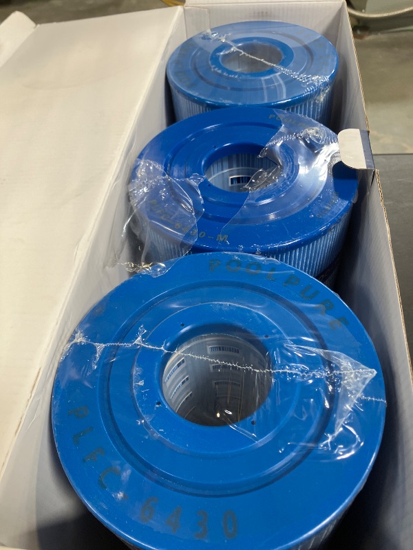 Photo 1 of POOLPURE PLFC-6430-M Spa Filter Replaces Watkins 31489, Compatible Pleatco PWK30-M, Filbur FC-3915M, P/N0969601, 71825, 73178, 73250, 3 Pack.