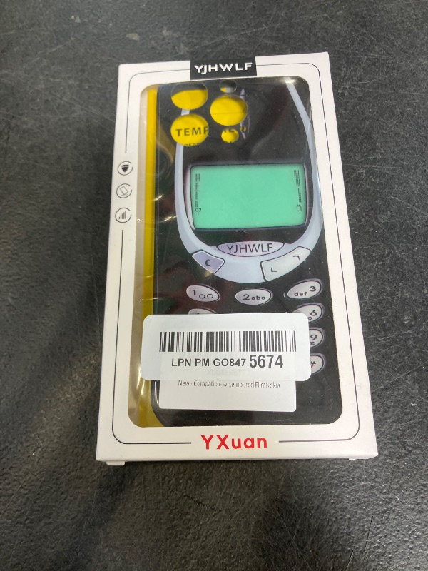 Photo 1 of Compatible with iPhone 16 Pro Max Luminous Case for?Retro Cassette Tape Shockproof Music Phone Case Bumper Tempered Glass Protective Cover?Case Specially Designed for Cool?Send Tempered Film?Nokia?