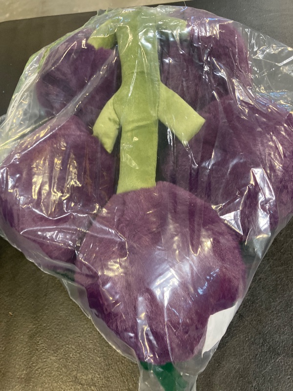 Photo 1 of Phantoscope Fruit Shaped Pillows Series Grape Shape Throw Pillow, Fun Home Decor of Fruit Themed Shaped Cushions, Fall Decorative Shaped Pillow for Couch Bed and Chair, Purple, 18 x 13 inches