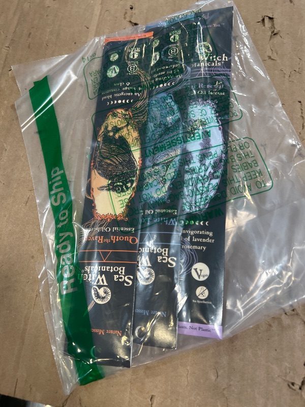 Photo 1 of Sea Witch Botanicals Take-Flight Triad Incense Collection | All-Natural Essential Oil Blends | 3 Boxes of 20 Incense Sticks | Non-Toxic | Ritual and Relaxation
