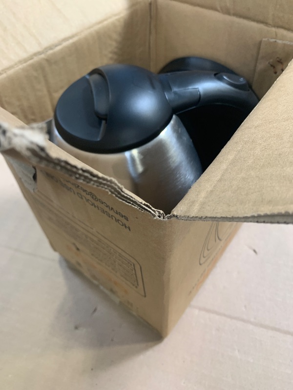 Photo 1 of DEZIN Electric Kettle Upgraded, BPA Free 2L Stainless Steel Tea Kettle, Fast Boil Water Warmer with Auto Shut Off and Boil Dry Protection Tech for Coffee, Tea, Beverages