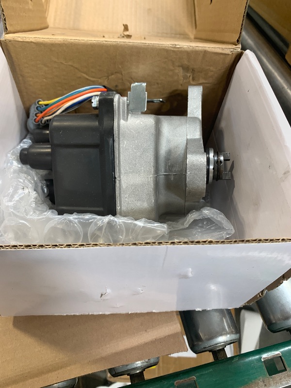 Photo 1 of MAS Ignition Distributor w/Cap & Rotor 606-58902 30100-P73-A02 Compatible with 1996-2000 Honda Acura Integra B16A B16A2 B18C DOHC VTEC ECC3003 31-17408 8417408 185-5006 TD-81U