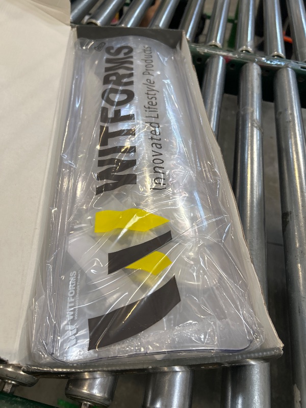 Photo 1 of WITFORMS CENTRAL Adjustable AC Air Deflector - 360° Rotatable - Extends 24" to 43" Length - Fits Most Standard Central Air Vents - Transparent Design - Measure Before Purchase