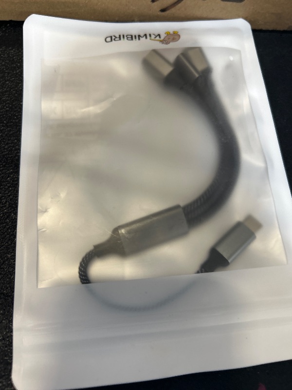 Photo 1 of KiwiBird USB C Splitter 1 in 3 Out, USB Type C Splitter, USBC Male to Multi Type C Female Port Power Charging and Data Transfer Cable for Laptop Mac Flash Drive Keyboard Mouse