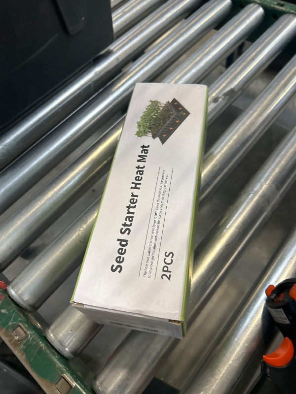 Photo 1 of RooTrimmer 2 Pack Graphene Plant Heating Mat for 1020 Seedling Trays, 20W Waterproof Heating Pads for Seeds Germination and Microgreen Trays Thick and Reusable Gardening Gifts