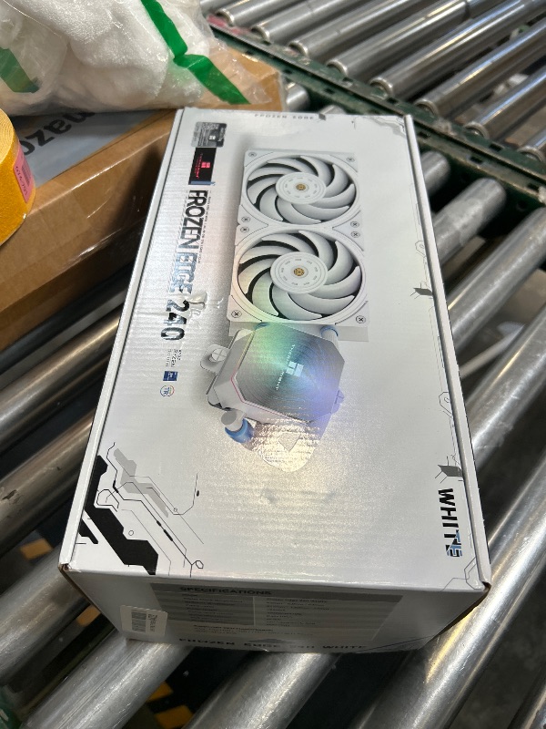 Photo 1 of Thermalrlght Frozen Edge 240 White CPU Liquid Cooler,Efficient PWM Controlled Pump 3300RPM,12CM PWM Fan,Water Cooling Computer Parts,for AMD AM4/AM5,Intel 1150/1151/1200/2011/1700,Computer AIO Cooler
