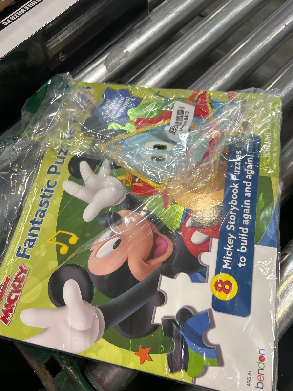 Photo 1 of Bulk Mickey Mouse Clubhouse Puzzle Book 5 Pack - 200+ Pc Ages 4-6 3-5 Mickey Funhouse Educational Jigsaw Puzzles for Kids | 5 Unique Disney Puzzles in Storybook