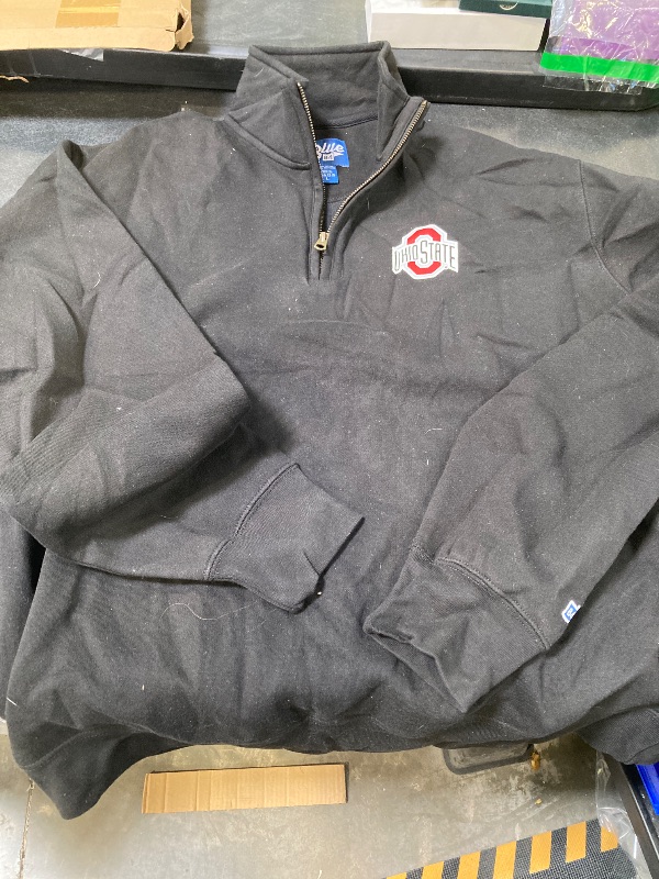 Photo 1 of Blue 84 NCAA mens Quarter Zip Sweatshirt Icon
large