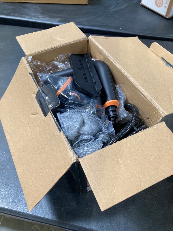 Photo 1 of Steam Cleaner, Portable Steamer for Cleaning with 16pcs Accessories, 6-Level Adjustable, 15s Heat-Up, Handheld Steam Cleaner for Home, Tile, Grease, Dirt, Grout, Car Detailing
