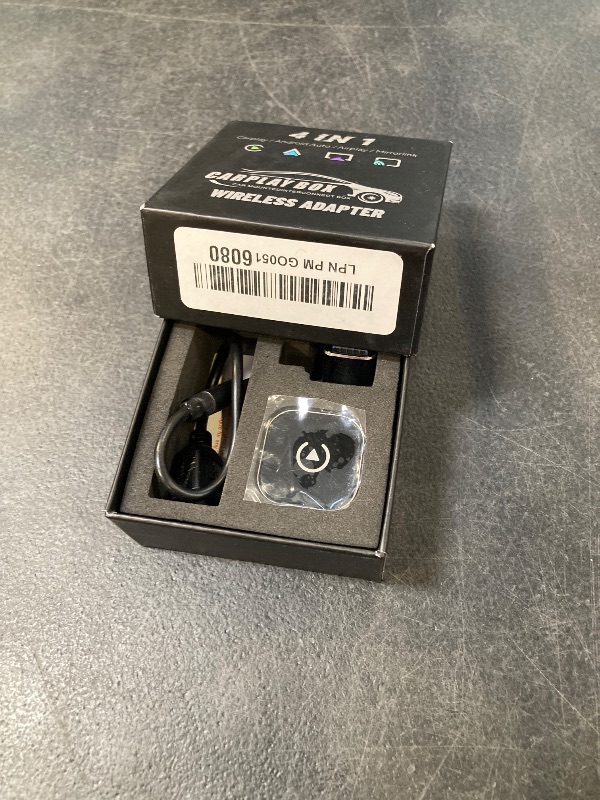 Photo 1 of HYPAX Wireless CarPlay Adapter-4 in 1 Screen Mirror Link Car Adapter Android Auto Multi-User Seamless Connection Converts Wired to Wireless CarPlay Adapter - No Latency from iOS 10+ to Screen w/USB-C