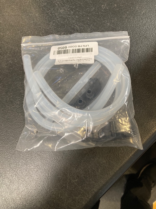 Photo 1 of Ice Maker Drain Tube Fit for GE 2.0, Water Line Replacement for Original GE Opal Nugget Countertop Ices Maker, External Silicone Water Tube Fit for Opal Ice Maker Tubing Replacement Parts