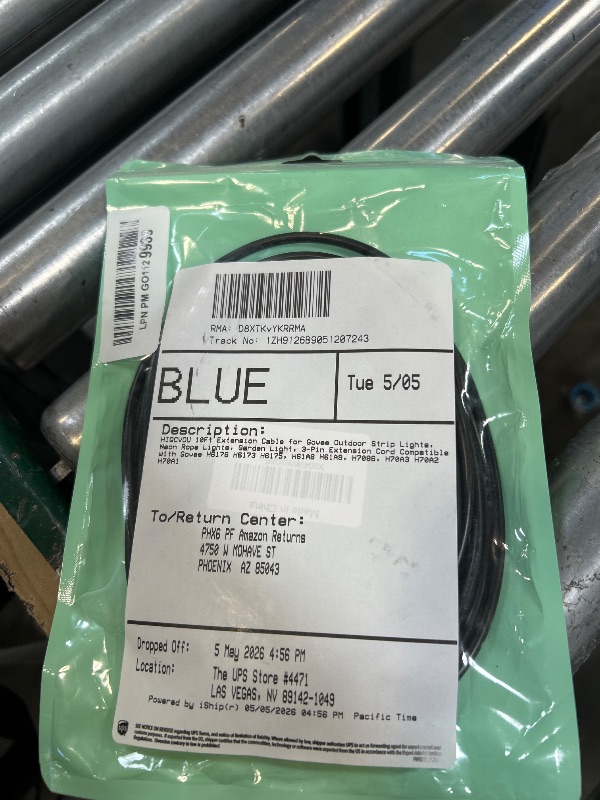 Photo 1 of HIQCVOU 10Ft Extension Cable for Govee Outdoor Strip Lights, Neon Rope Lights, Garden Light, 3-Pin Extension Cord Compatible with Govee ?H6176 H6173 H6175, H61A8 H61A9, H7086, H70A3 ?H70A2 H70A1