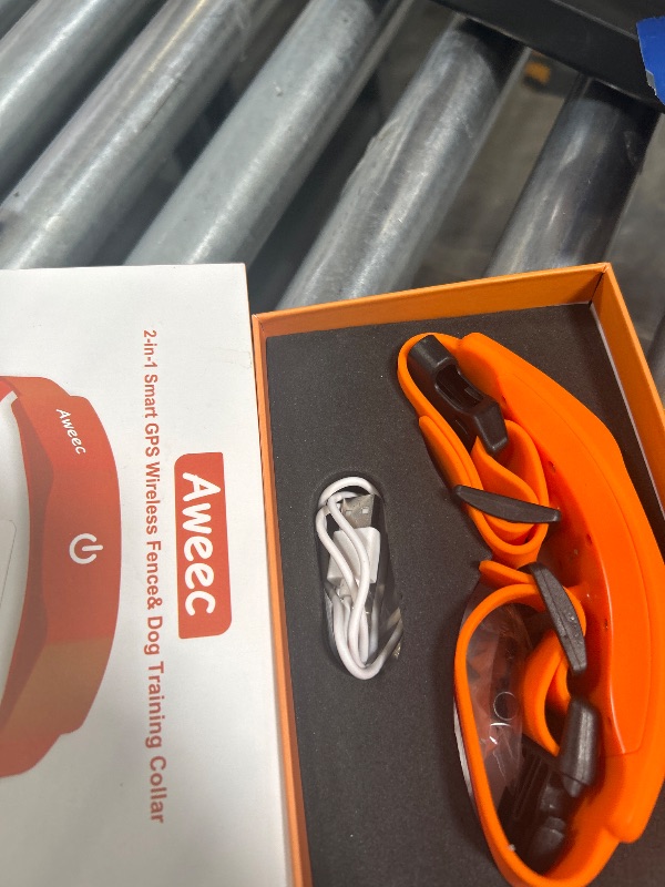 Photo 1 of Aweec GPS Electric Dog Fence with Free App, Wireless Fence System with Training Collar, Portable Bounary for Outdoor Use, Rechargeable Waterproof Flexiable Collar, Adjustable of Dogs